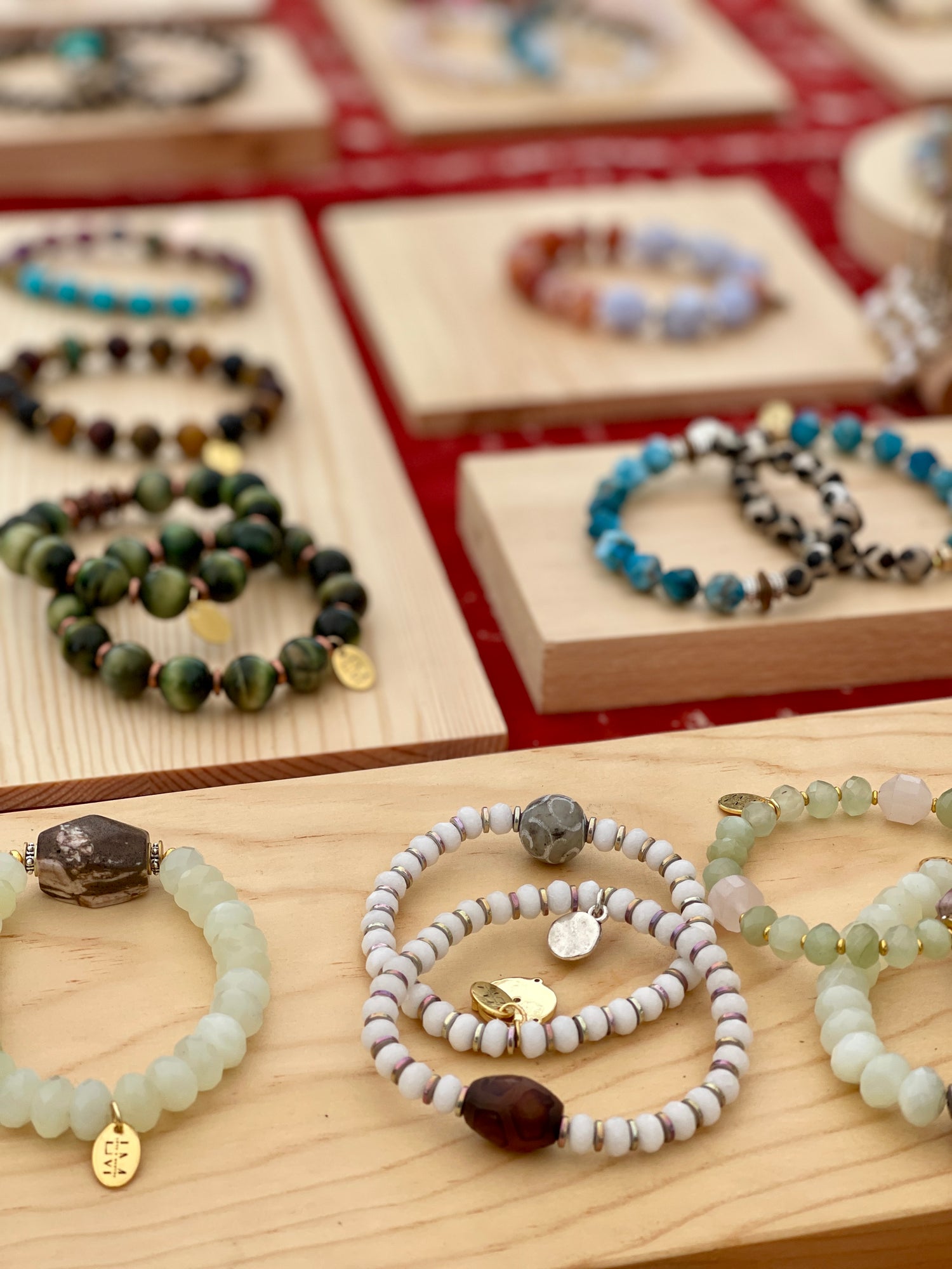 Love & Mantra handmade stone bracelets